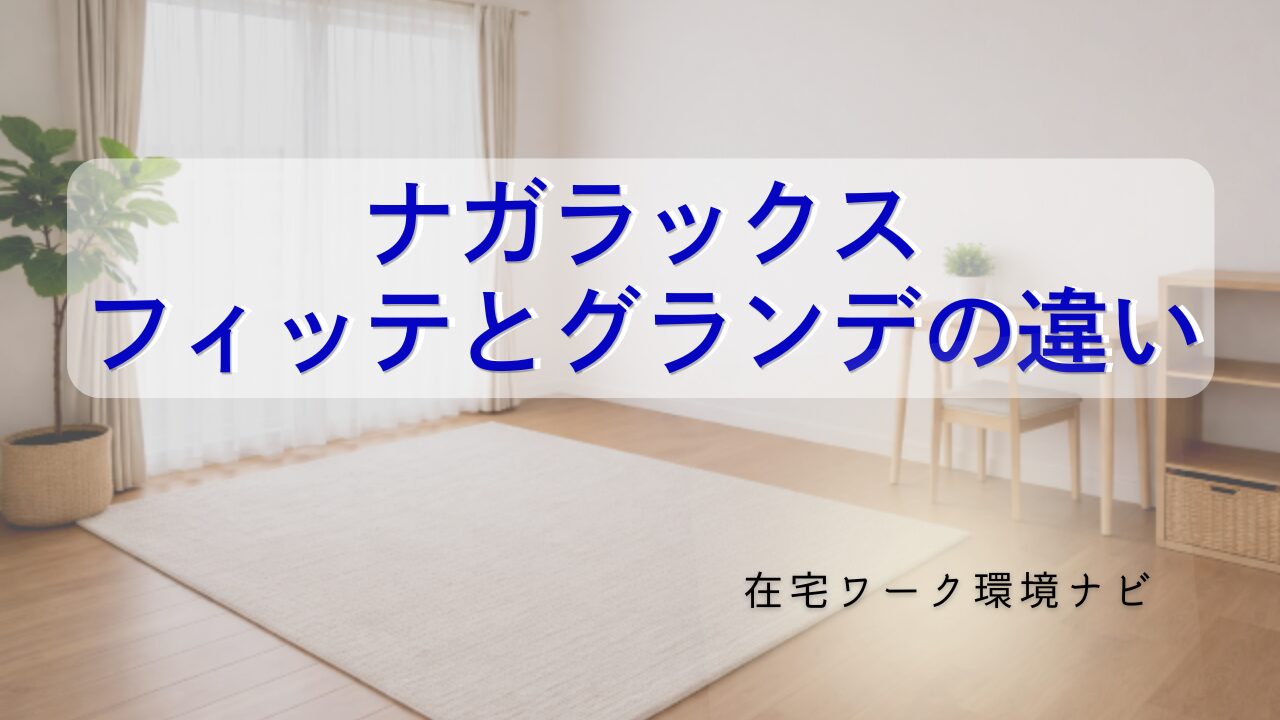 ナガラックスフィッテ＆ナガラックスグランデのアイキャッチ画像