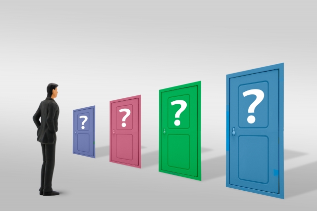 決断する前の画像